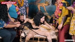 LETSDOEIT Horny Mia Navarro Abused At Kinky BDSM Party Thumb