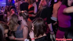 Wild party babes sucking hard cock Thumb