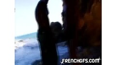 French slut gets fucked on the beach hardcore sex video Thumb