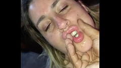 Fat slut blonde deep mouth and ass bug Thumb