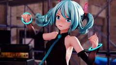 Hatsune Miku Strip Concert MMD Thumb