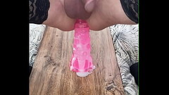 Preparing my sissypussy Thumb