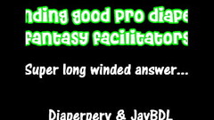 Finding a good pro diaper fantasy facilitator Thumb