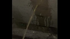 Pissing in a public basement Thumb