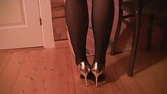 Sexy Pantyhose legs - Nataly Amber Thumb
