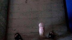 My 2 meter long range huge cum shot Thumb