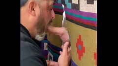 Cable tech in town doing a service, so I service him at my Gloryhole. Thumb