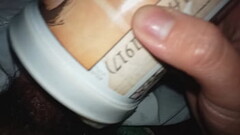 I use my homemade fleshlight | cum hard Thumb