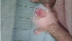 Teen guy masturbates on bathroom Thumb