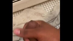 Playin with my thick 8inch BBC Thumb