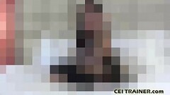 Cum on my tits and lick them clean CEI Thumb