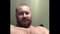 Hot Dominant Musclebear Flexing and Showing Huge Dick. Sexy Alpha Muscle Worship Thumb