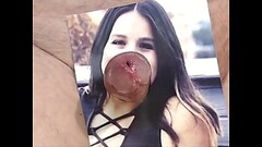 Spermaschlampe in den Mund gefickt und vollgespritzt Thumb