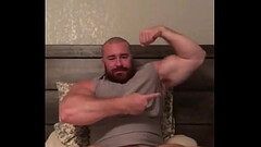 Huge Dick Bodybuilder Naked Flexing Posing Hung Thumb