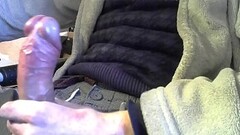 camming on a datingchatsite with huge cock in close-up Thumb