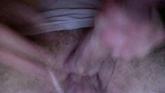 Watching porn and jerking my huge dick Thumb
