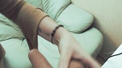 The Curvy Hottie Fingering With Her Big Tits... Thumb