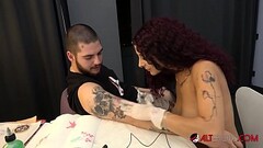 Fucking my sexy big tit tattoo artist Mara Martinez Thumb