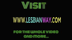 Lesbo cheerleaders dine on pussy in threeway Thumb