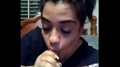 My Mexican GF giving me a blowjob Thumb