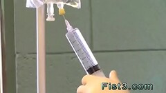 Boy fist fuck video gay First Time Saline Injection for Caleb Thumb
