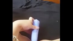 My dildo stuffing my pussy Thumb