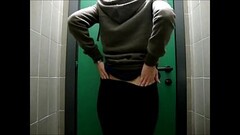 Shoving A Spray Bottle In Both Her Holes In a Public Restroom Thumb
