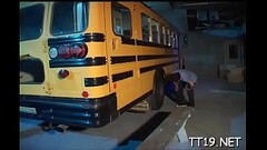 Stunning teen gets her love tunnel fingered and fucked by old dude Thumb
